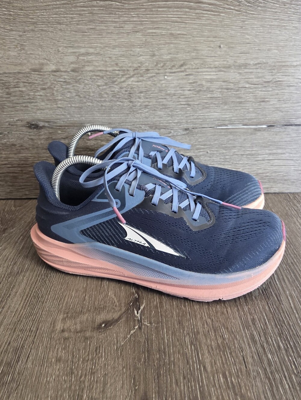 Altra Torin 8 Women's Running Shoes - Navy / Coral - Size 9